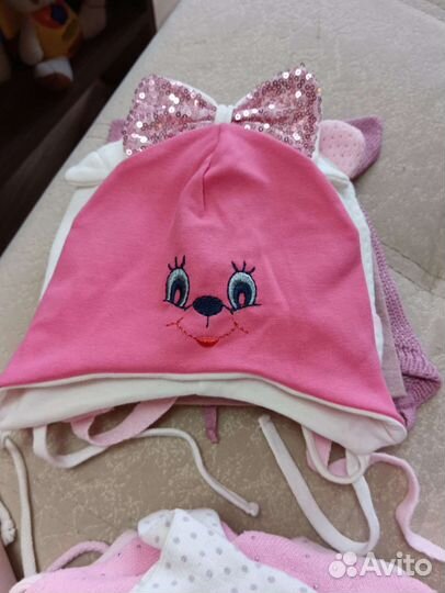 Комплект шапка, шарф