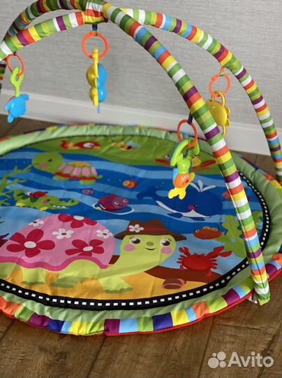 Развивающий коврик новый
