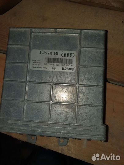 Эбу блок управление двигателем Ауди A8, S8 4.2 AT