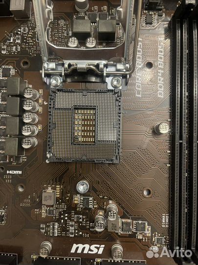 Материнская плата Msi H310-F PRO