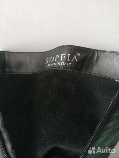 Сапоги женские натуральная кожа