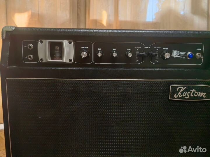 Басовый комбоусилитель kustom DE100-115