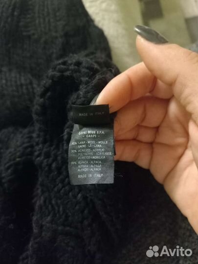 Свитер теплый(укороченный)