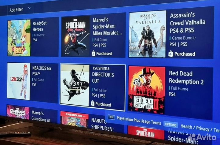 Playstation 4 slim 1Tb+джой + более 400 игр