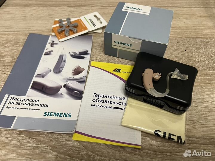 Слуховой аппарат siemens intuis s dir