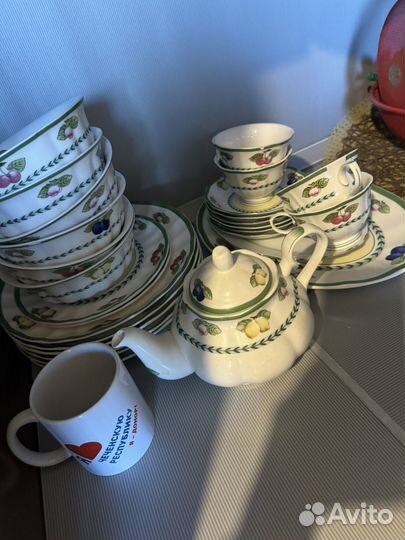 Чайно столовый Сервиз под виллерой