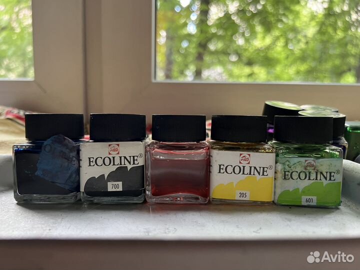 Чернила (акварель) Ecoline