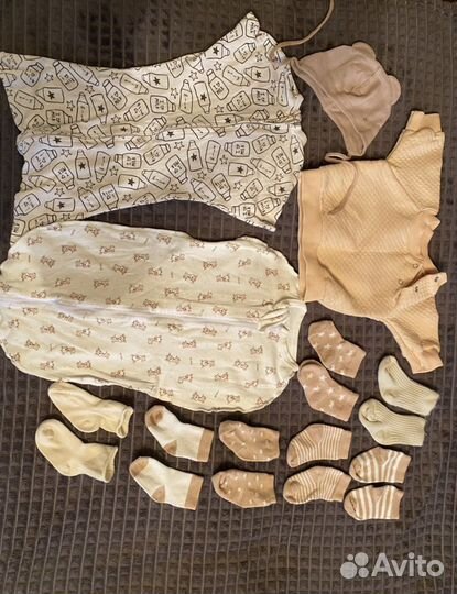 Детская одежда для девочек пакетом 38 вещей