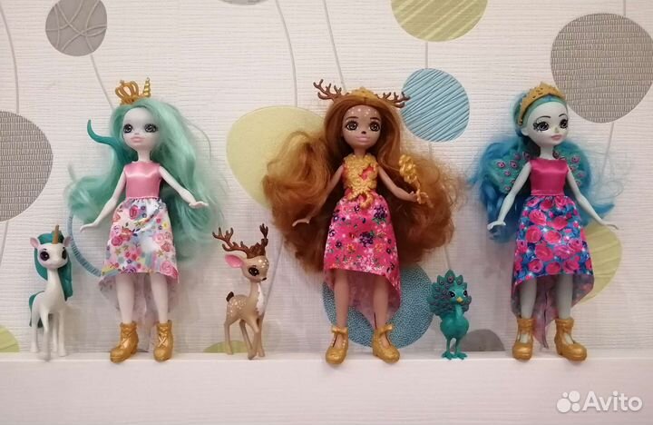 Куклы Enchantimals, энчантималс