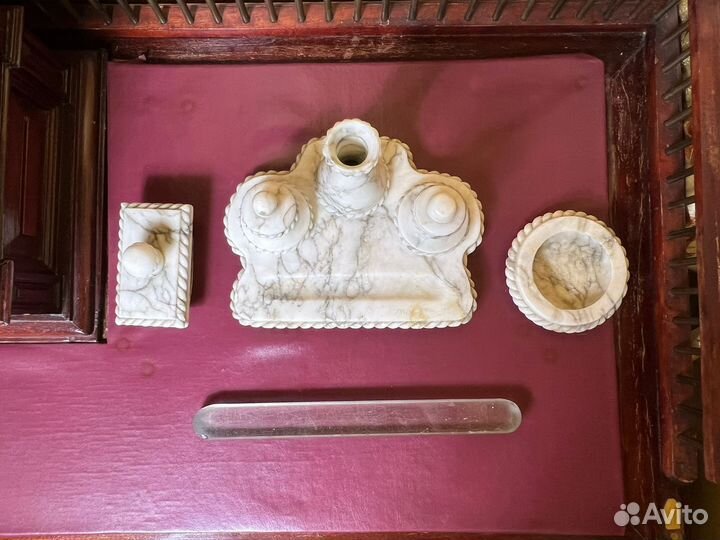 Письменный настольный прибор СССР, мрамор