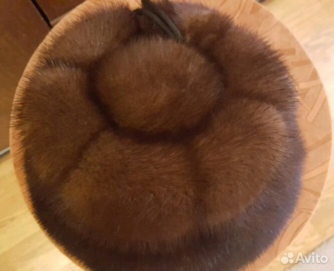 Норковая шапка, ромашка с кисточками. Состояние от