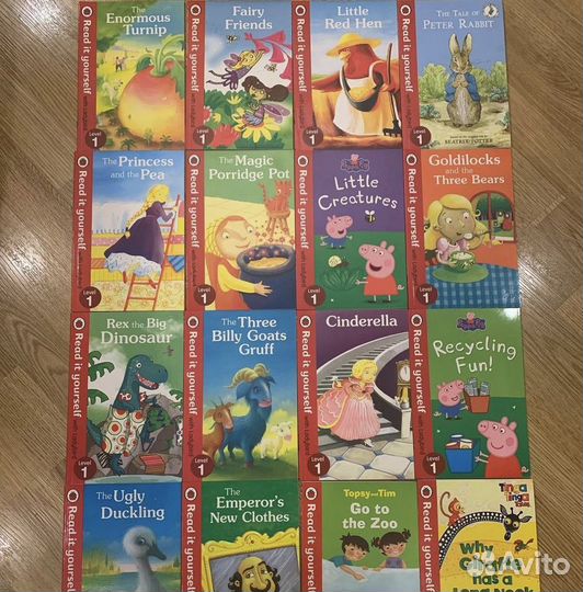 Ladybird Read It Yourself 50 книг