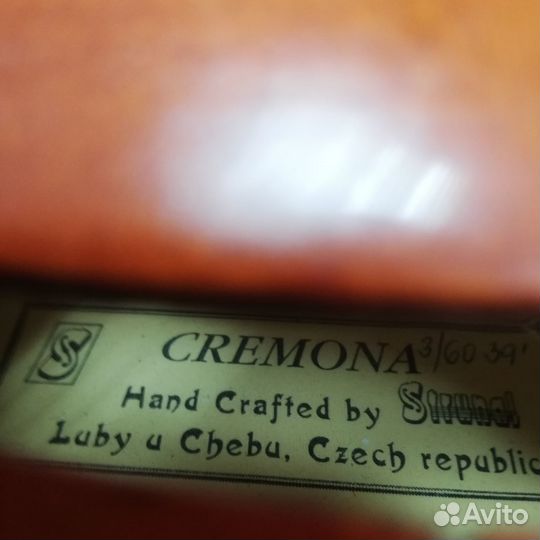 Скрипичный альт Кремона струнал 3/60 39