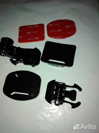 Крепление для экшн камеры GoPro на шлем и пр