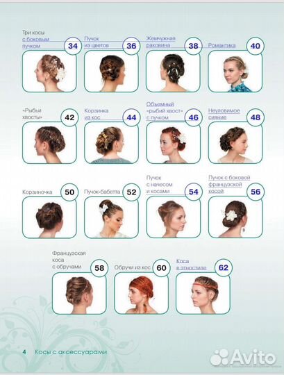 Косы с аксессуарами. 30 вариантов