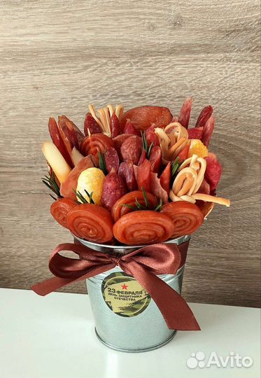 Съедобный подарок, бокс, букет мужчине