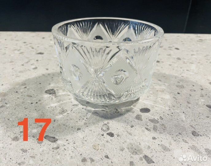 Салатники из хрусталя