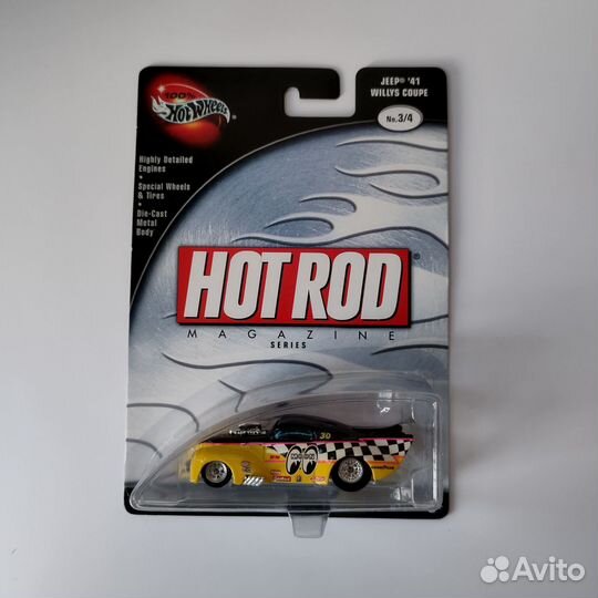 Hot wheels Mooneyes Jeep Willys Coupe