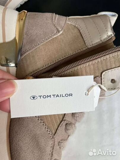 Сникеры новые Tom Tailor кеды/ботинки