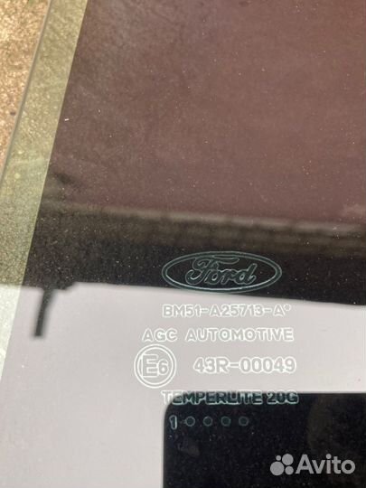 Стекло задней левой двери ford focus 3