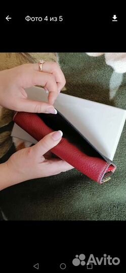 Женский кожаный кошелек