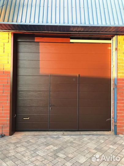 Ворота для гаража Алютех