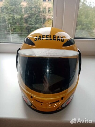 Детский мото шлем