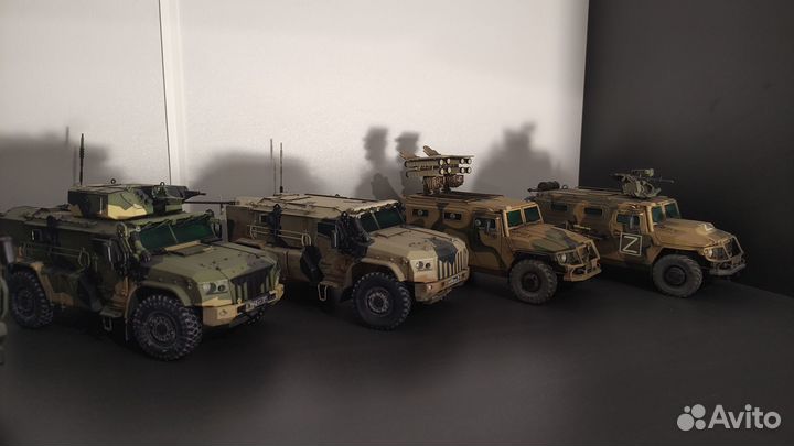 Сборка масштабных (стендовых) моделей на заказ