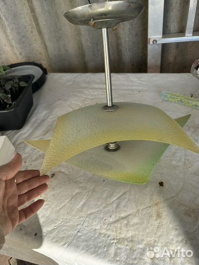 Люстра потолочная бу