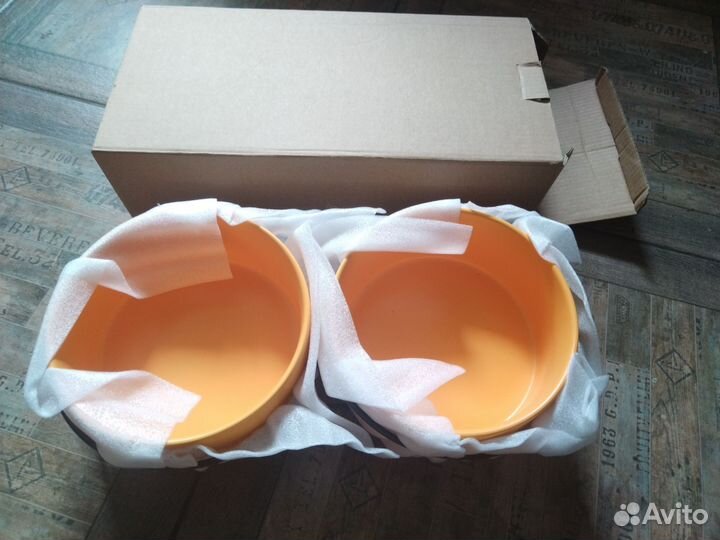 Двойная керамическая миска для животных