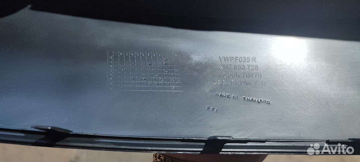 Разширитель на бампер на фольксваген амарок