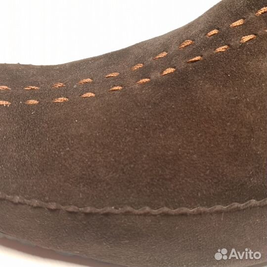 Обувь женская туфли коричневые замша р.41