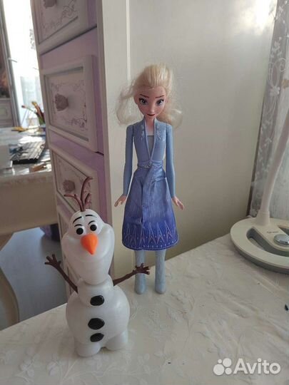 Эльза и Олаф холодное сердце