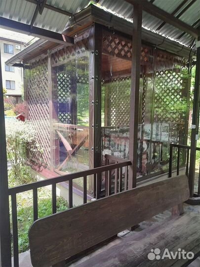 Мягкие окна для террасы