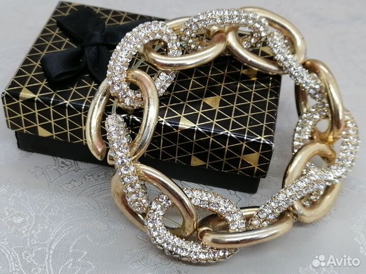 Baublebar Браслет цепь в кристаллах