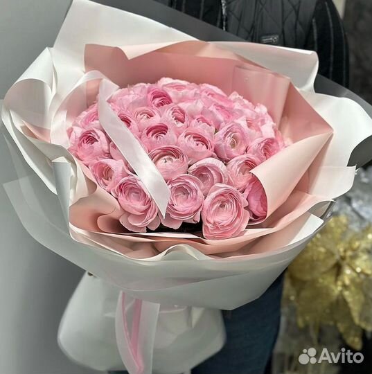 Ранункулюсы Букет с Доставкой, Цветы Ранункулюсы