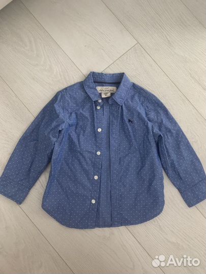 Рубашка для мальчика h&m 98р