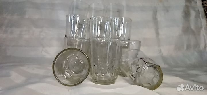 Стакан граненый Made in ussr состояние новых