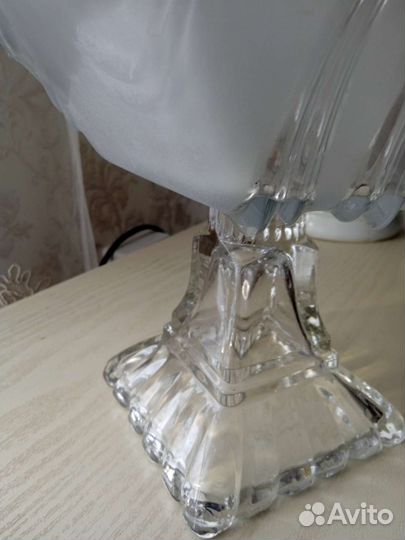 Ваза для фруктов на ножке СССР