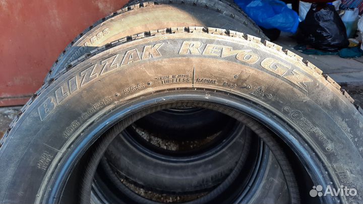Bridgestone Blizzak Revo GZ 195/60 R15 88S