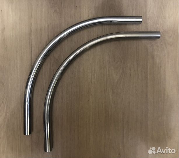 Труба и крепления хромированые. Система Джокер