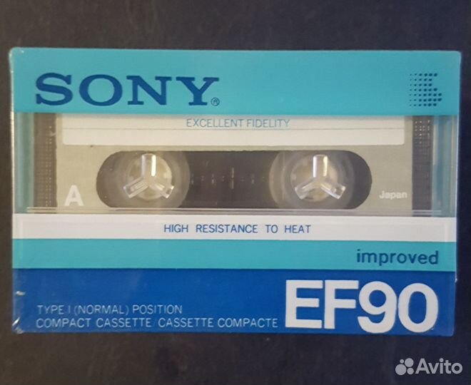Аудиокассета sony EF 90