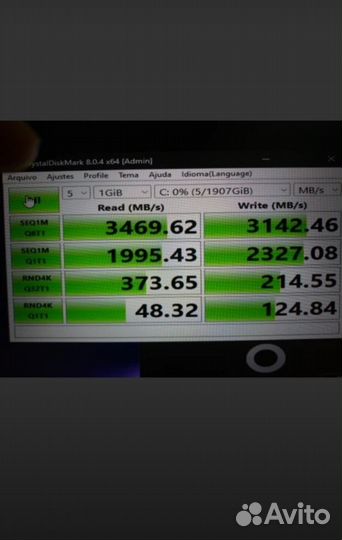 SSD M2 NVMe Pcie3x4 1TB Reletech новые