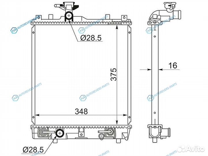 SK0003-1 Радиатор suzuki wagon rsolioignisjustyagi