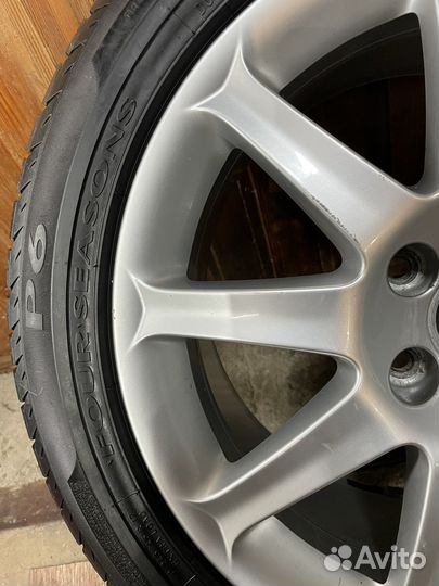 1 оригинал колесо Audi A6 245/45/17 лето