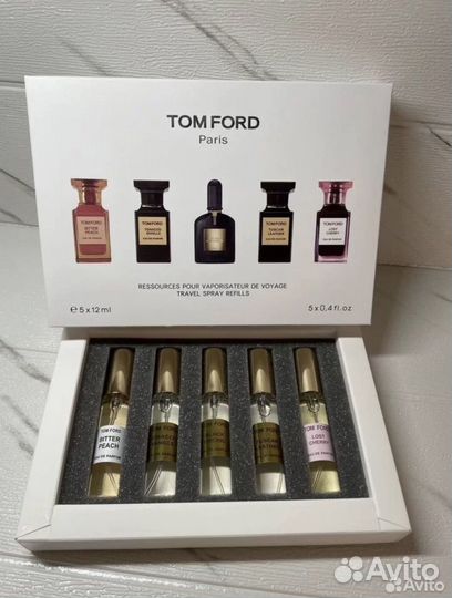 Набор подарочный парфюма Tom Ford 5*12ml