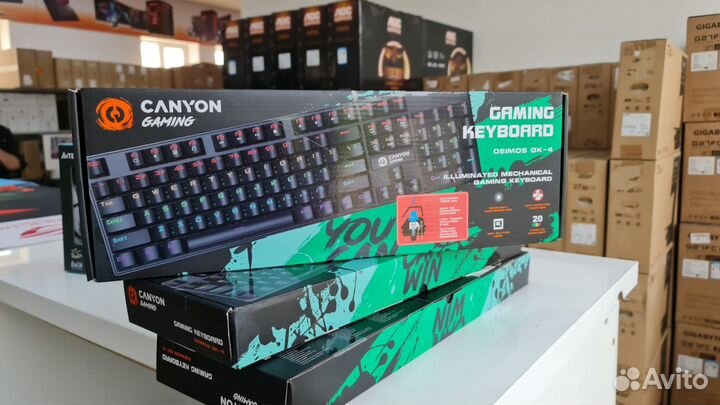 Клавиатура Canyon CND-SKB4-RU (механика)