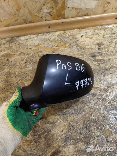 Зеркало Левое Накладка Корпус Пассат Б6 оригинал