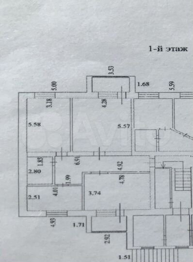 3-к. квартира, 88,8 м², 1/3 эт.