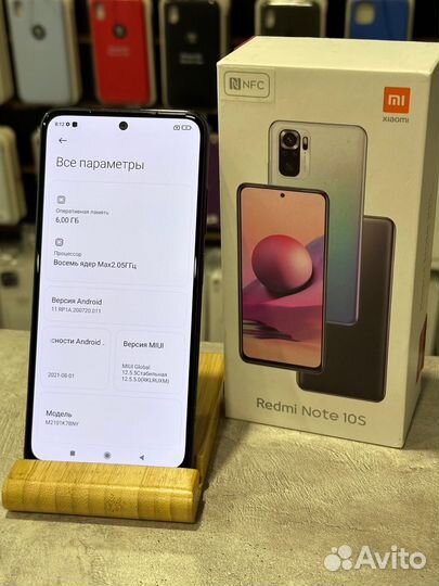 Xiaomi Redmi Note 10S 6/64gb Grey Как Новый